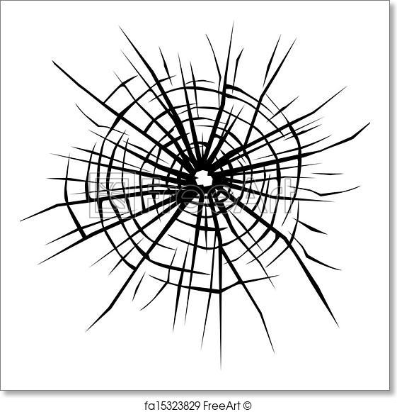 561x581 Free Art Print Of Broken Glass Background . Broken Glass Vector