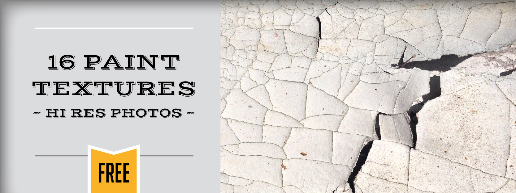 1667x625 Cracked Paint Vector Textures