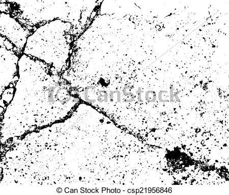 450x384 Cracked Vector Texture. Asphalt Or Concrete.