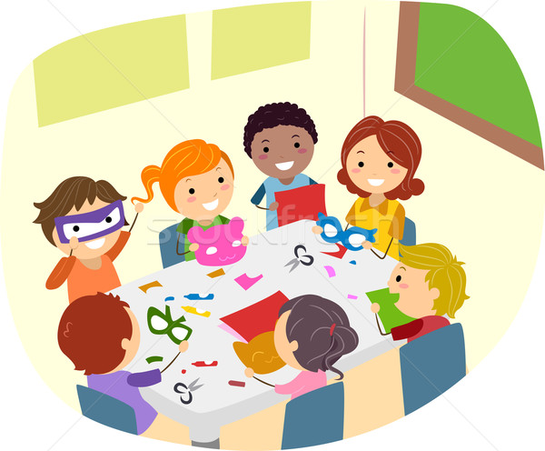 600x496 Paper Craft Vector Illustration Lenm ( 1170106) Stockfresh