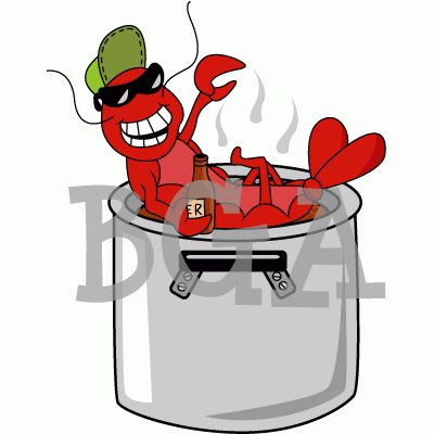 400x400 New Crawfish Boil Clipart Lobster In Pot Vector Art Ty Images