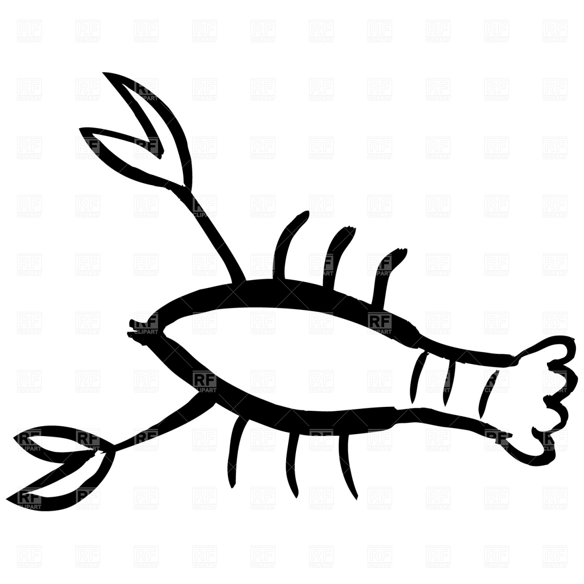 1200x1200 Lobster Vector Image Vector Artwork Of Plants And Animals