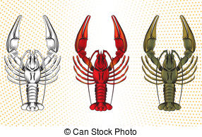 286x194 Black And White Crawfish Illustrations And Stock Art. 128 Black