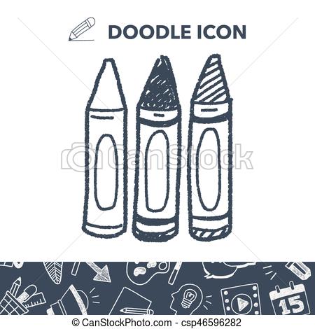 450x470 Doodle Crayon.