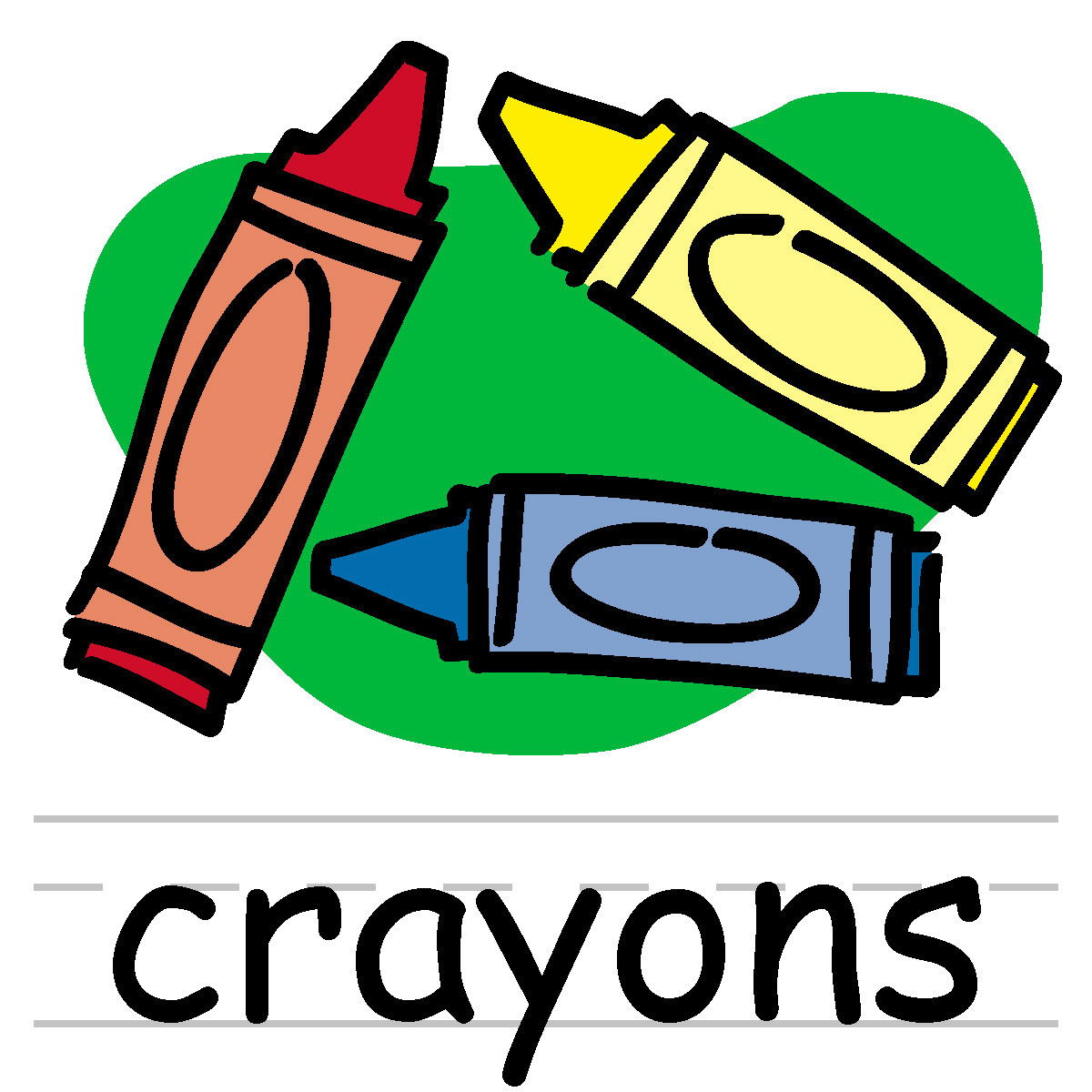 1200x1200 Clipart Of Crayons Vector And Clip Art Inspiration Pleasing Free