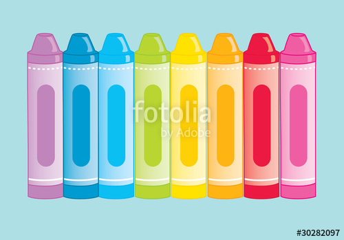 500x349 Crayon Vector Stock Image And Royalty Free Vector Files On