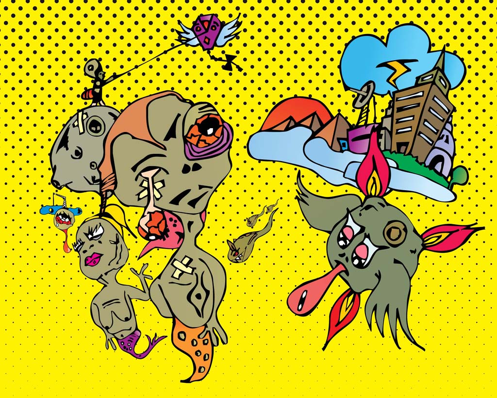 1024x820 Crazy World Vector Art Vector Art Amp Graphics