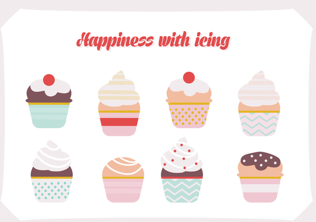 632x443 Free Set Of Ice Cream Vector Background Free Vector Download