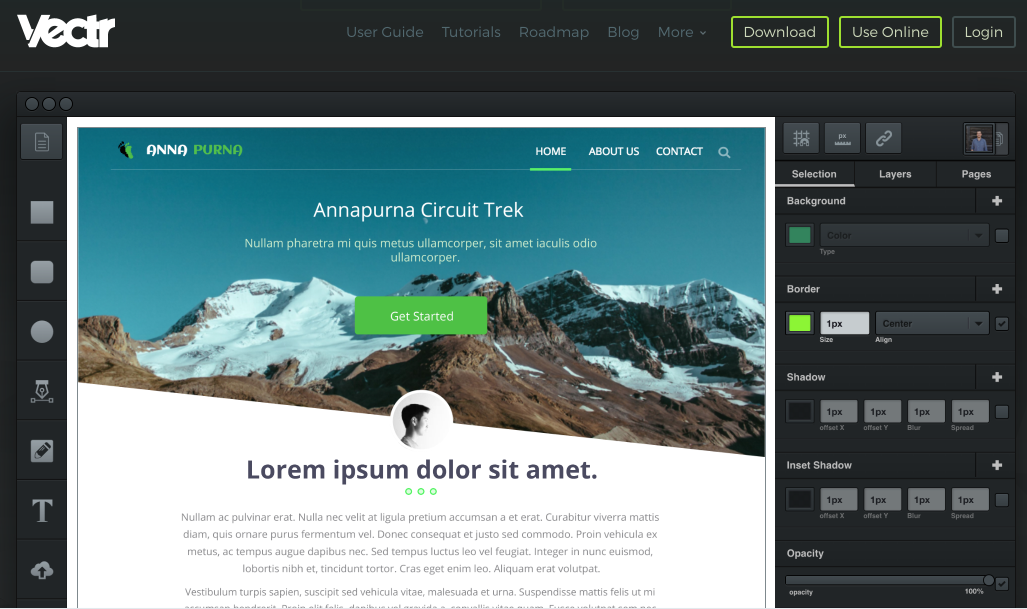 1027x609 Create And Edit Graphic Designs And Vector Illustrations Vectr