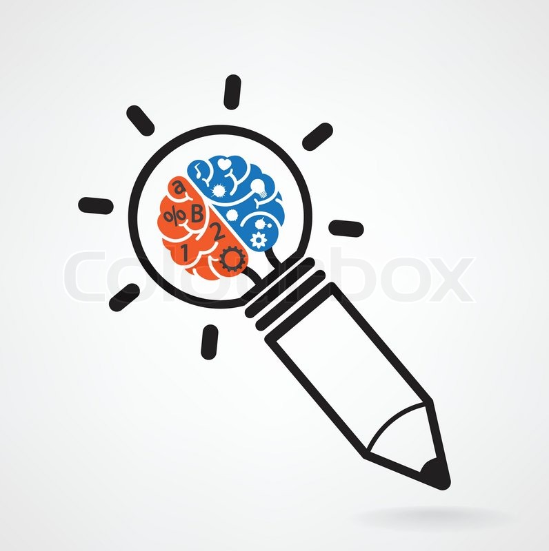 796x800 Creative Brain Idea Concept Background Design For Poster Flyer