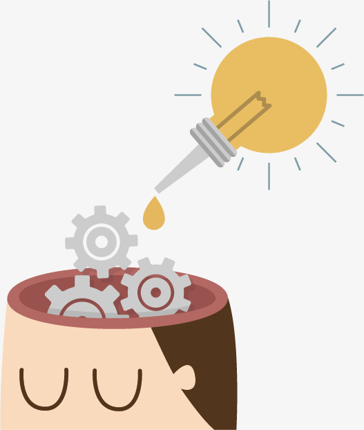 527x622 Vector Painted To Add Creative Brain, Vector, Hand Painted