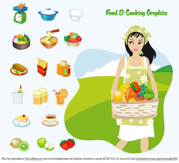 580x528 Free Food Amp Cooking Vector Art