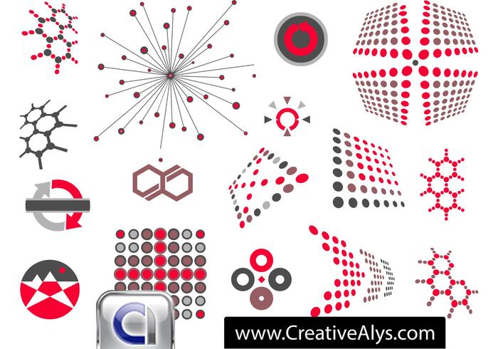 700x490 Abstract Creative Logo Vector Free Vector Art