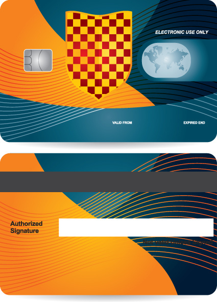 425x591 Creative Credit Card Design Vector Free Vector In Encapsulated