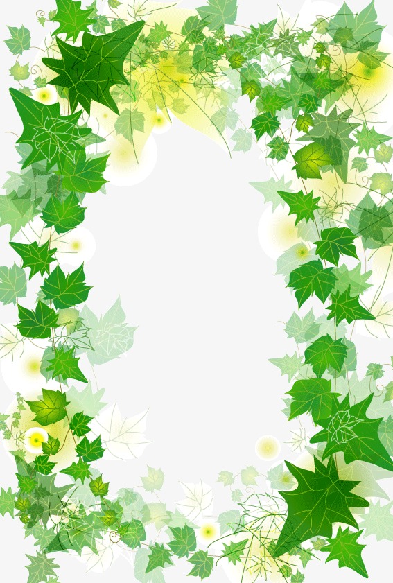 567x841 Leaf,lace, Green Leaves, Creeper, Vector Material Png And Vector