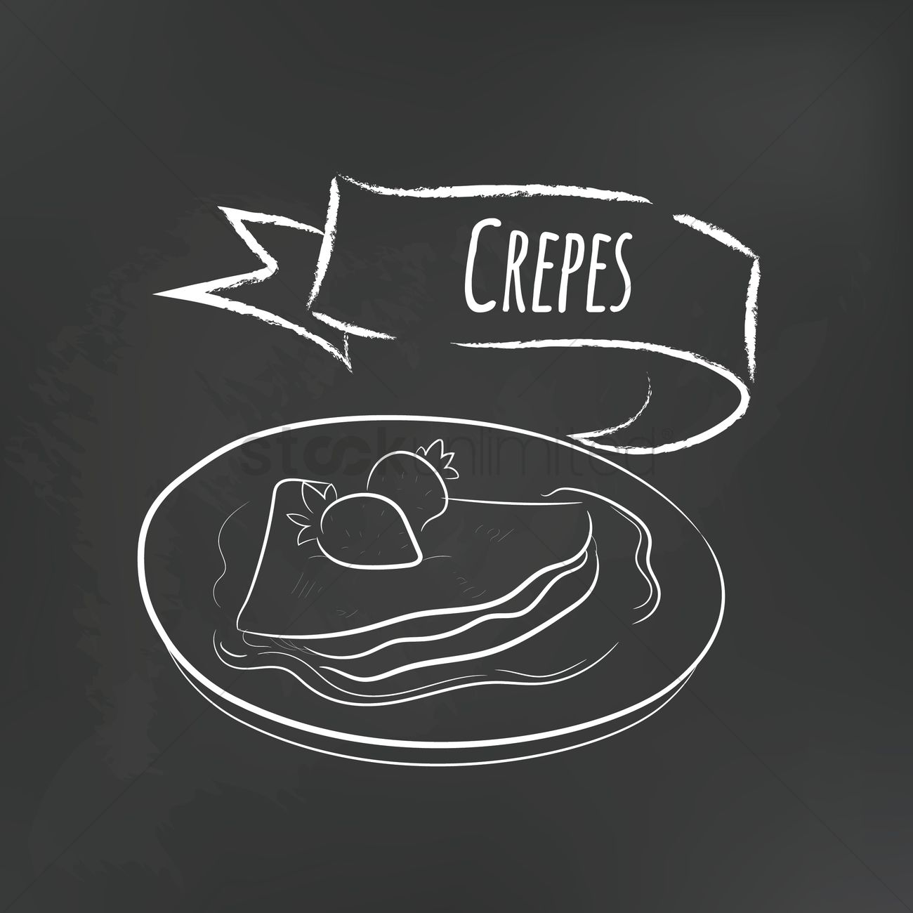 1300x1300 Crepes Vector Image