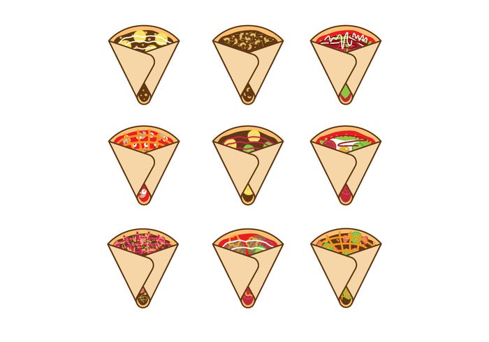 700x490 Crepes Vectors