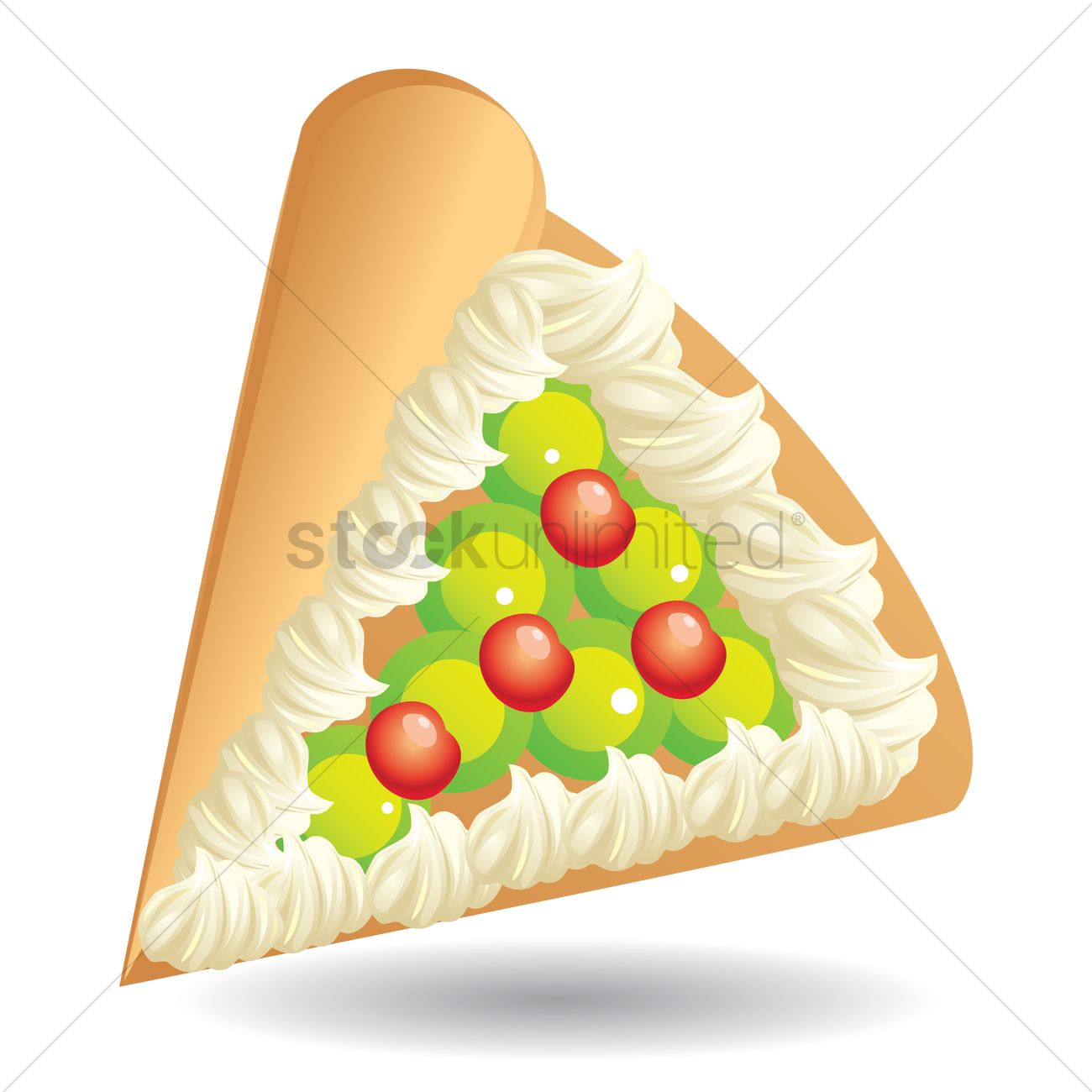 1300x1300 Free Fruit Crepe Vector Image