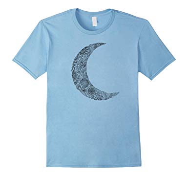 385x360 Vector Art Crescent Moon T Shirt Clothing