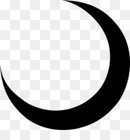 260x280 Download Thin Crescent Moon Vector Clipart Clip Art