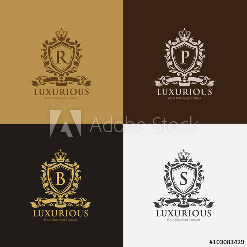500x500 Luxury Boutique Identity,real Estate,property,royalty Logo,hotel