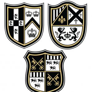 300x300 Heraldic Emblem Crest Shield Vector Sohadacouri