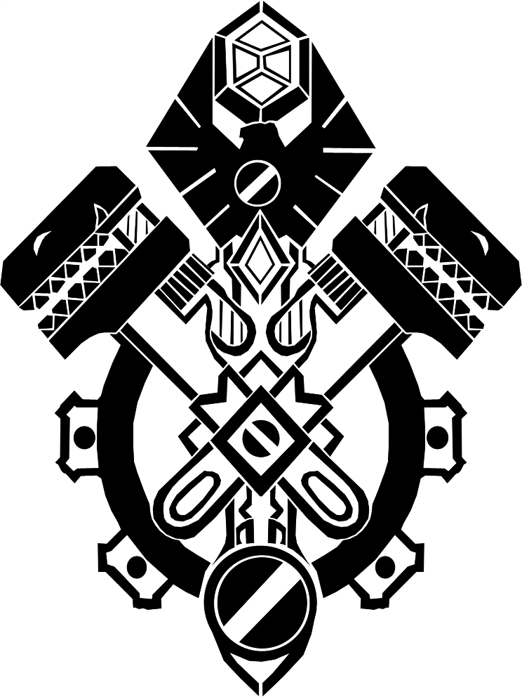 744x992 Gnome Crest Vector The Misty Teahouse
