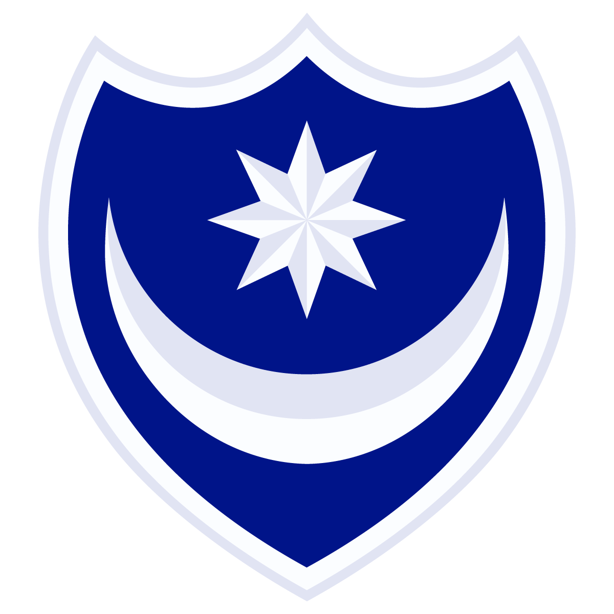 1200x1200 Portsmouth Fc Football Club Crest Logo Vector Free Vector