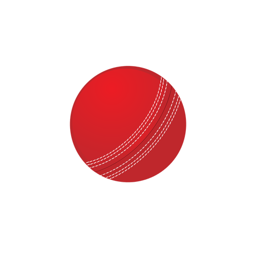 500x500 Cricket Ball Vector Image Public Domain Vectors