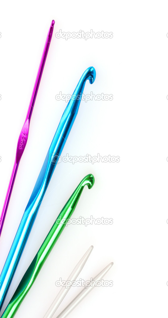 540x1023 Crochet Hooks Or Knitting Needles Clipart