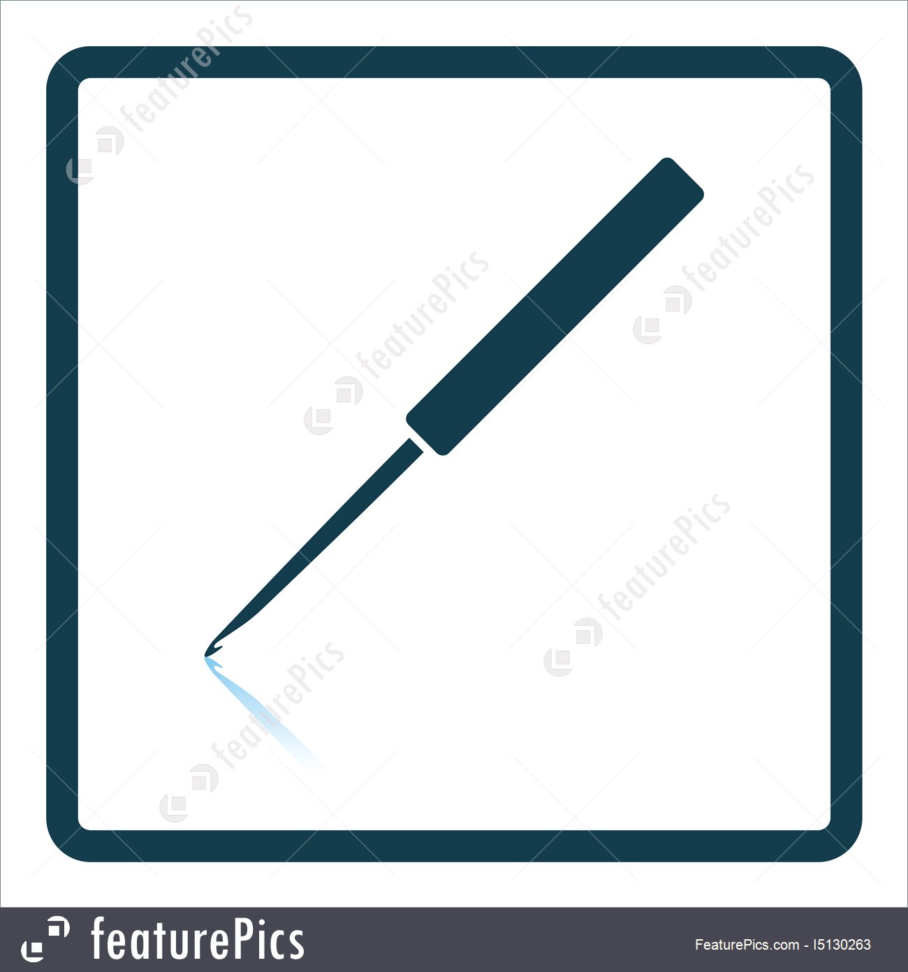1300x1392 Crochet Hook Icon Stock Illustration I5130263