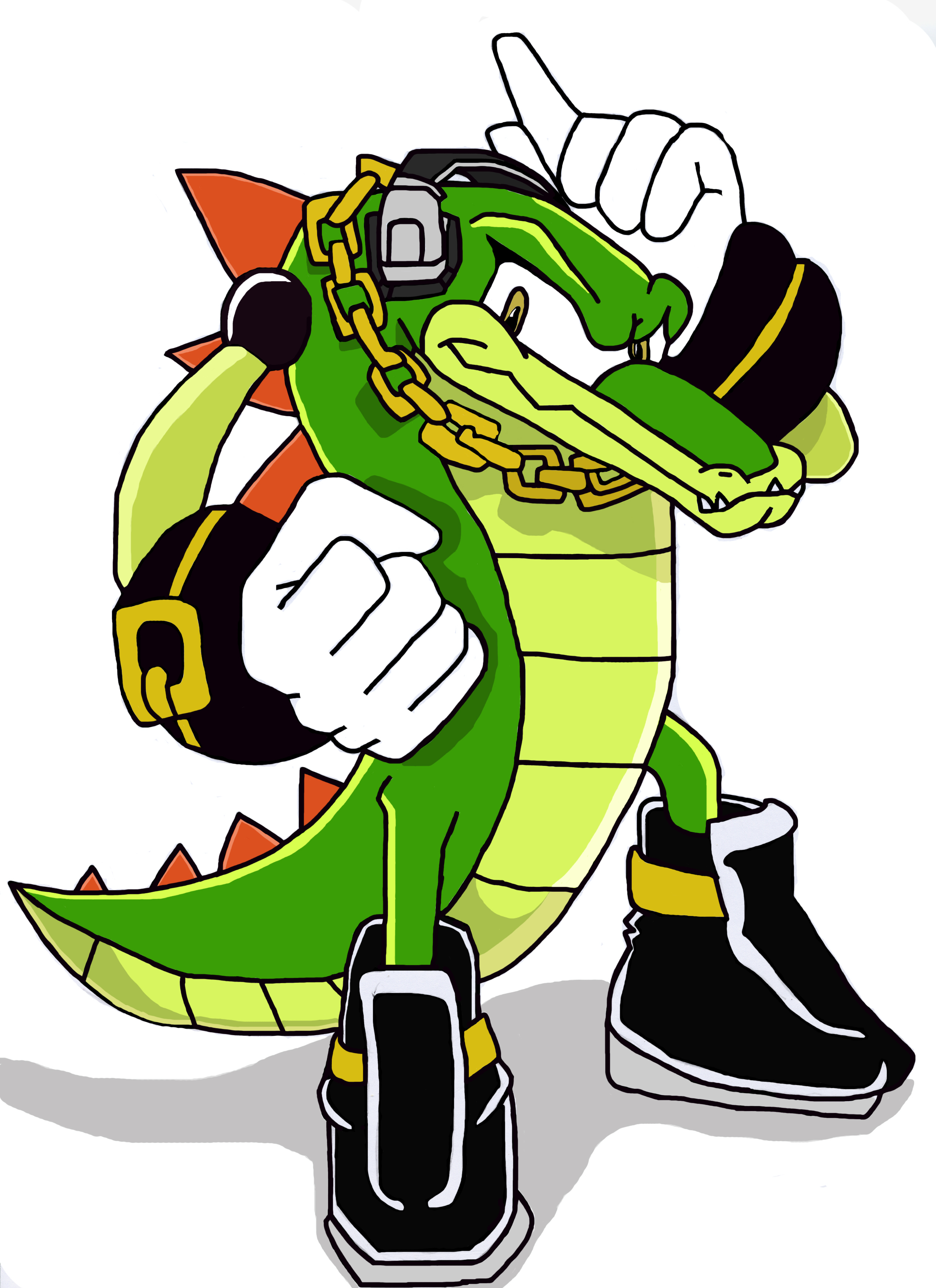 2550x3510 Vector The Crocodile By Quaker132