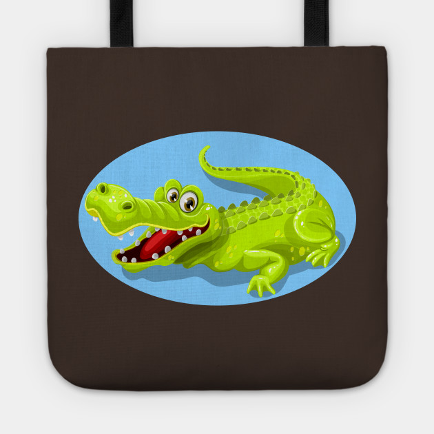 630x630 Cartoon Crocodile Vector Design
