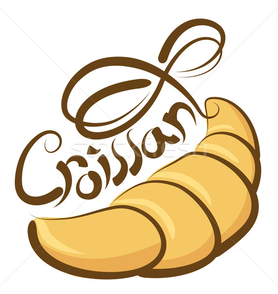 569x600 Vector Croissant Vector Illustration Konstantin Li (Leedsn
