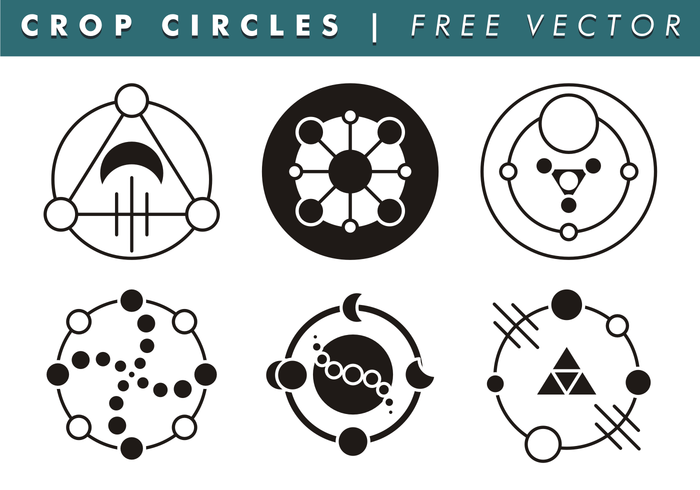 700x490 Crop Circles Vector