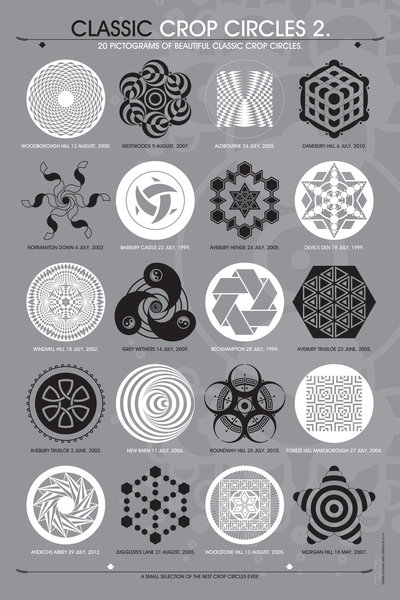 400x600 Classic Crop Circles 2. By R71