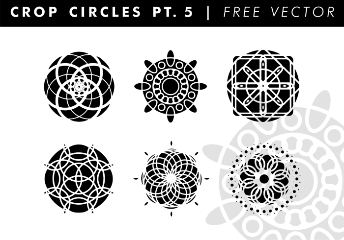 700x490 Crop Circles Pt. 5 Free Vector