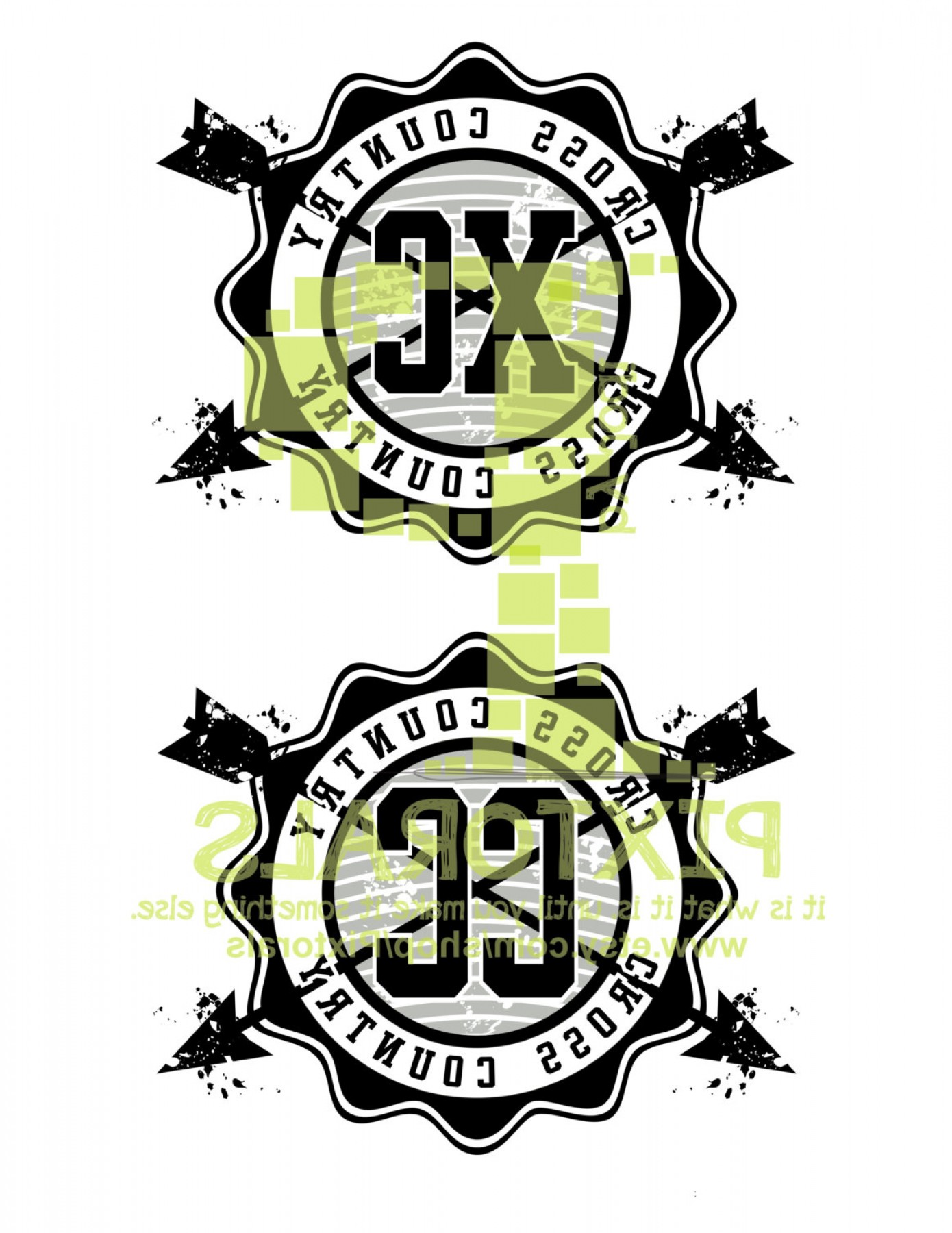 1390x1800 Cross Country Vector Xc Cc Medallion Lazttweet