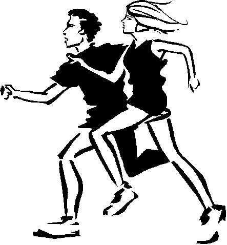 443x478 Cross Country Clip Art