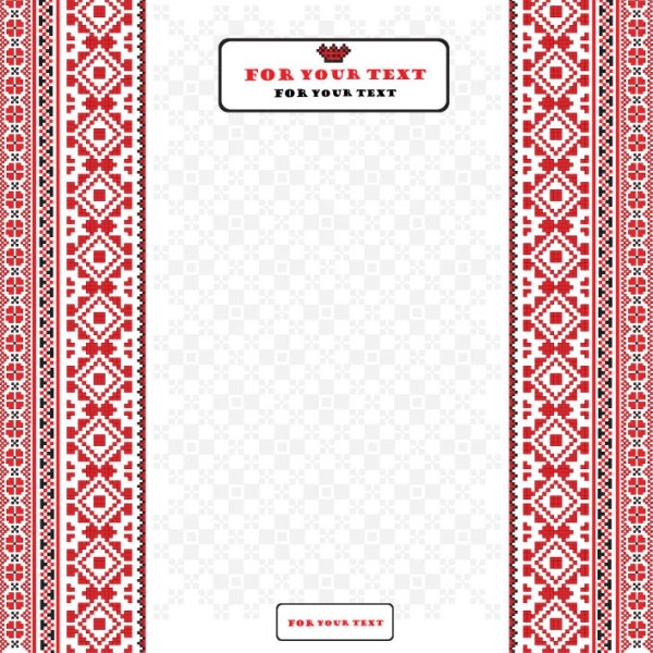 600x600 Cross Stitch Patterns 04 Vector Free Vector In Encapsulated