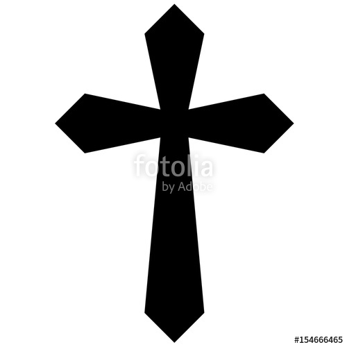 500x500 Tattoo Tribal Cross Designs. Isolated Vector Sketch Of A Tattoo
