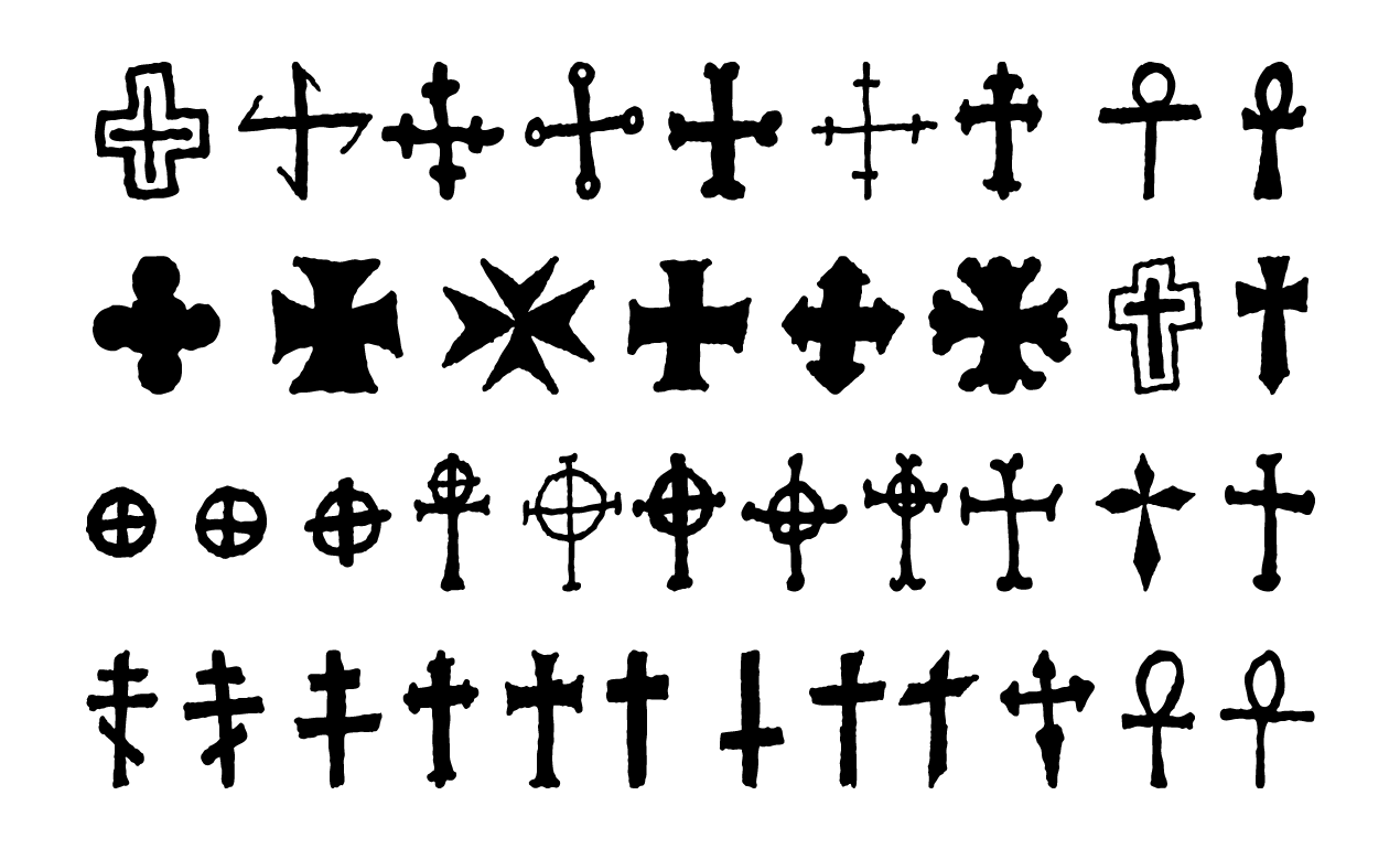 1270x770 Crosses Vector Pack For Adobe Illustrator