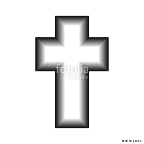 500x500 3d Cross Vector Icon Stock Image And Royalty Free Vector Files On