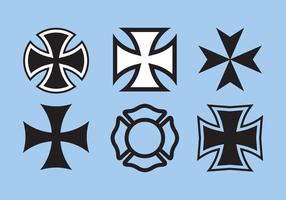 286x200 German Iron Cross Free Vector Art