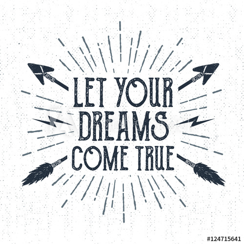 500x500 Hand Drawn Tribal Label With Crossed Arrows Vector Illustration