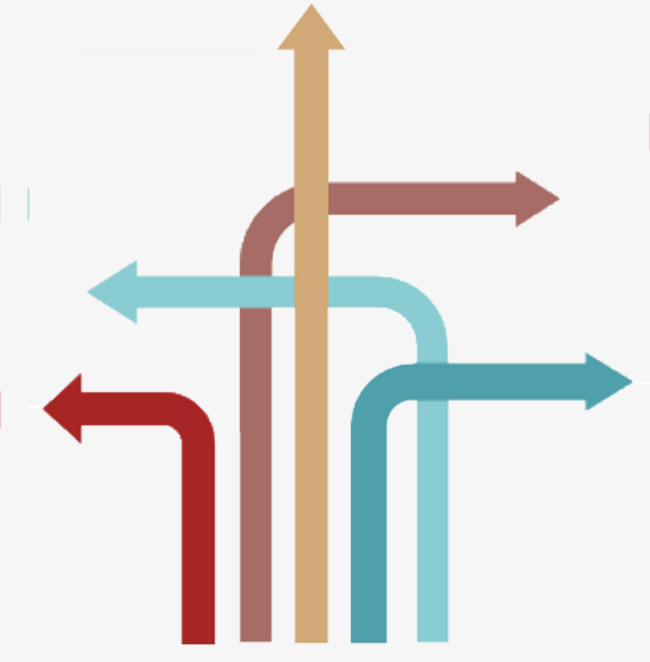 650x662 Color Creative Crossed Arrows, Color Vector, Creative, Cross Png