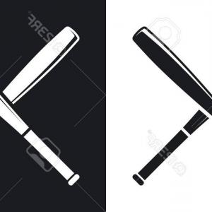 300x300 Crossed Baseball Bats And Ball Vector Shopatcloth