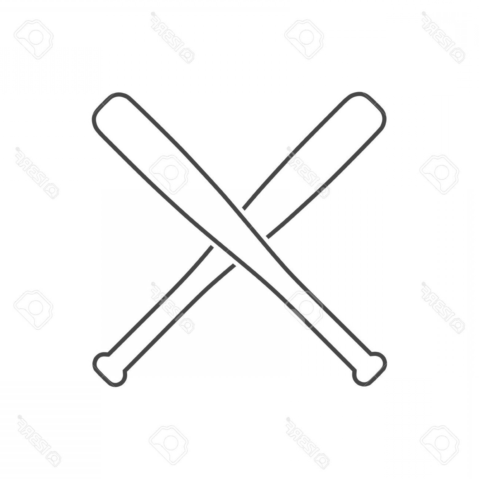 1560x1560 Skull And Crossed Bats Softball