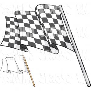 300x300 Stock Photo Two Crossed Flags Icon In Outline Style On A White