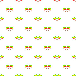 300x300 Crossed Flags Royalty Free Vectors